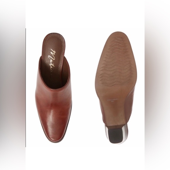 Closeout!▪️NIB Matisse Chunky Heel Leather Mules - Picture 3 of 5
